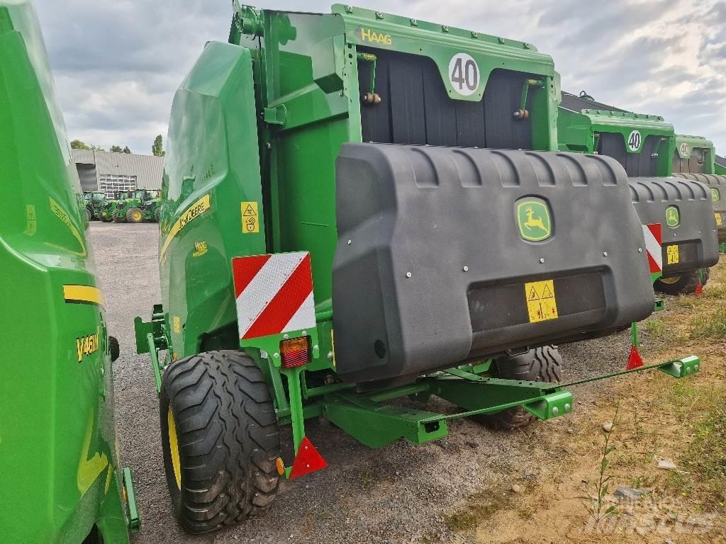 John Deere V461M Lis na válcové balíky