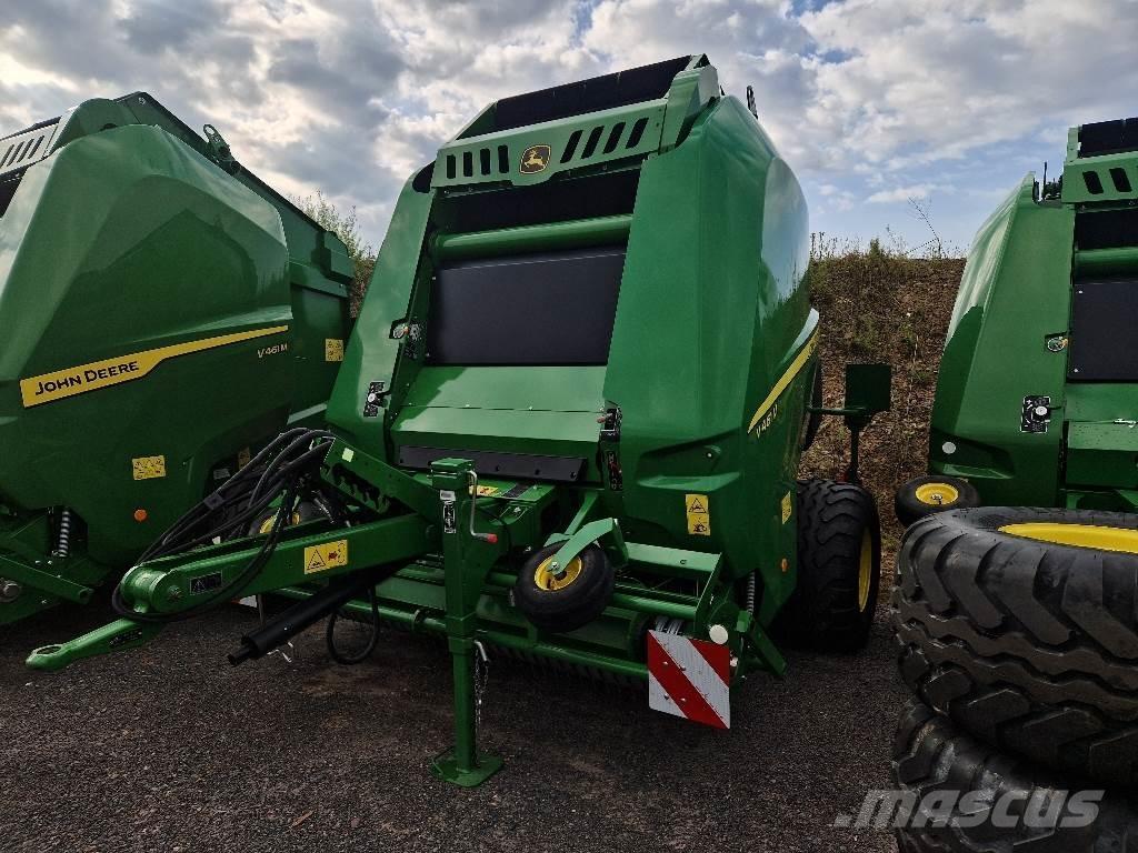 John Deere V461M Lis na válcové balíky