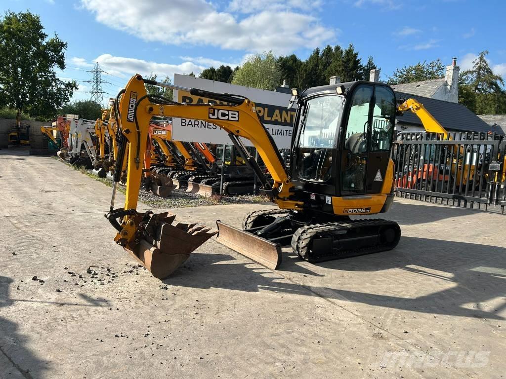 JCB 8026 CTS Mini rýpadla < 7t