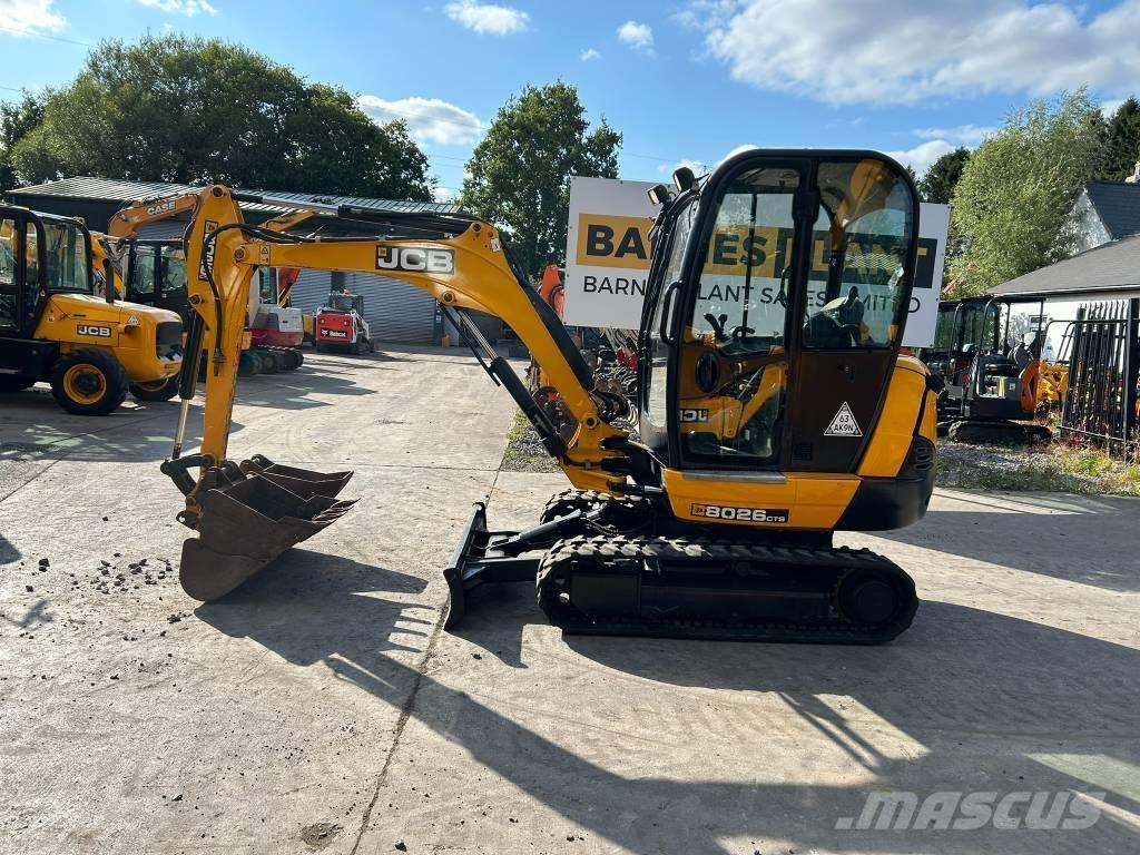 JCB 8026 CTS Mini rýpadla < 7t
