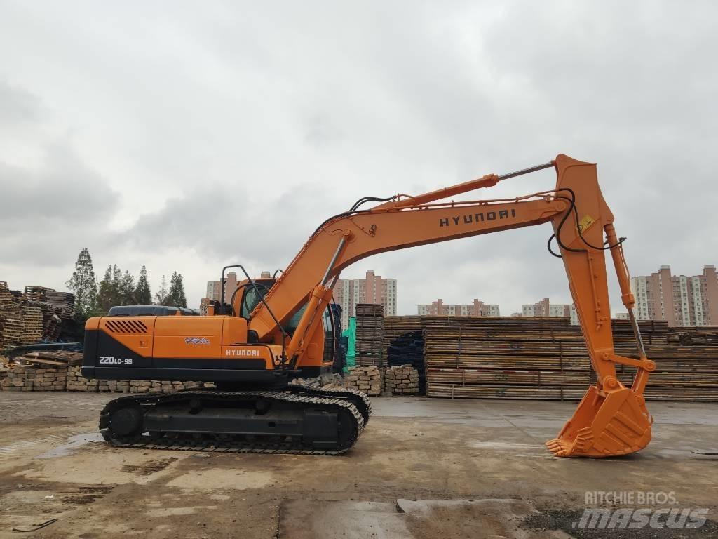 Hyundai R220LC-9S Pásová rýpadla