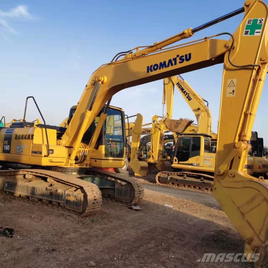 Komatsu PC160-7 Pásová rýpadla