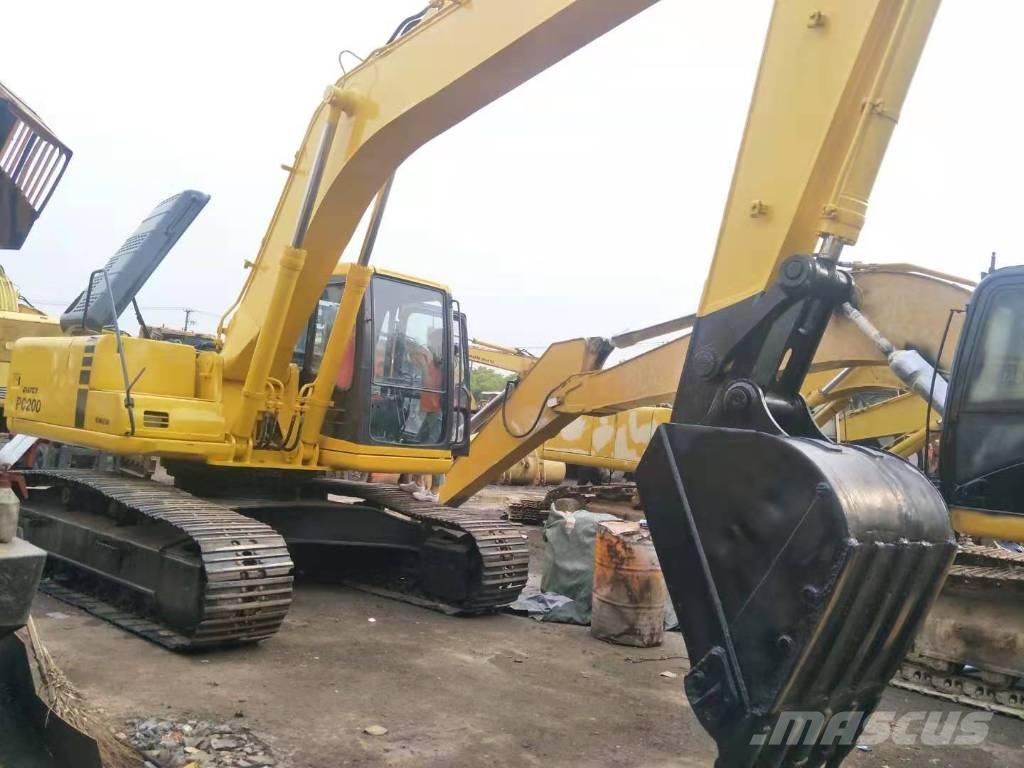 Komatsu pc200-6 Pásová rýpadla