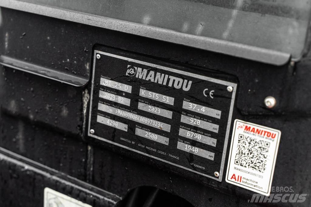 Manitou MI 25 D Dieselové vozíky