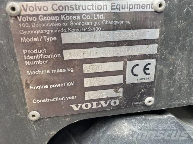 Volvo ECR 88 D Midi rýpadla 7t - 12t