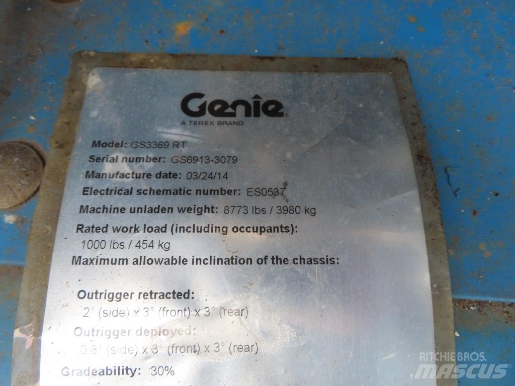 Genie GS 3268 RT Nůžková zvedací plošina