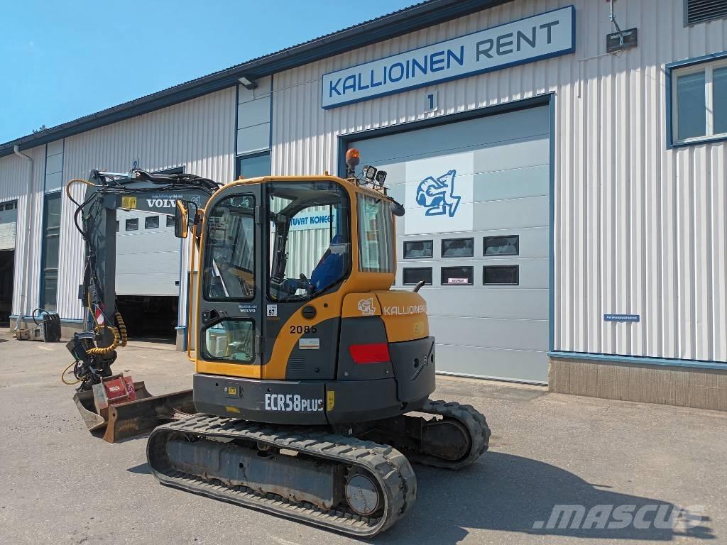 Volvo ECR 58 Mini rýpadla < 7t