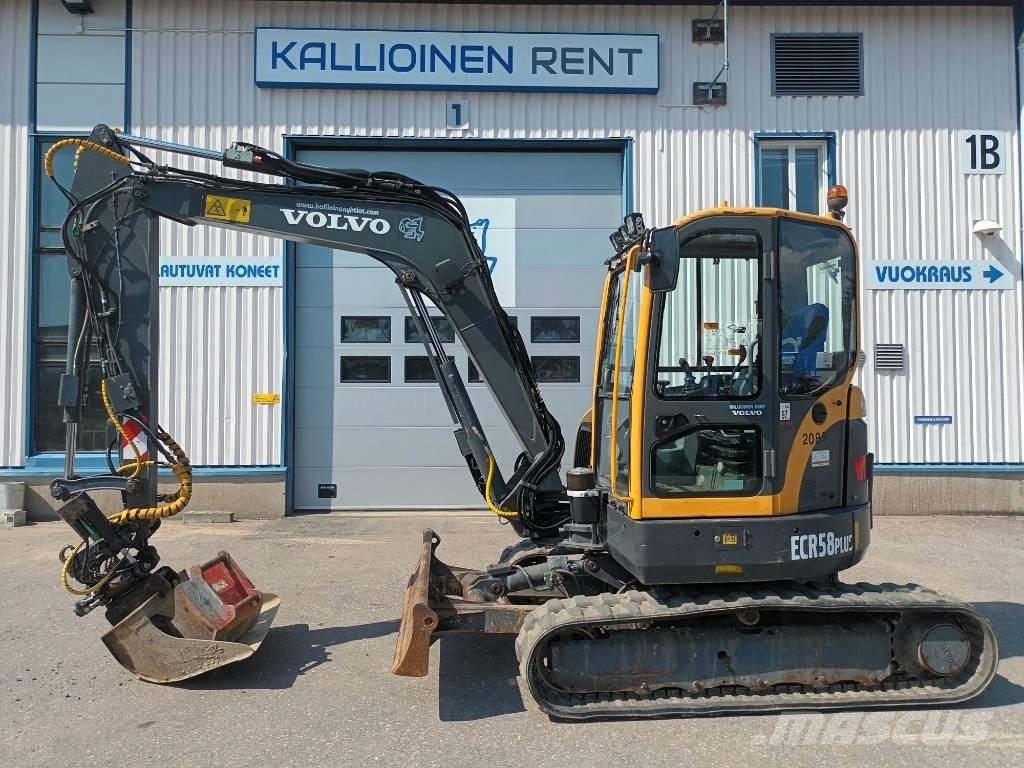 Volvo ECR 58 Mini rýpadla < 7t