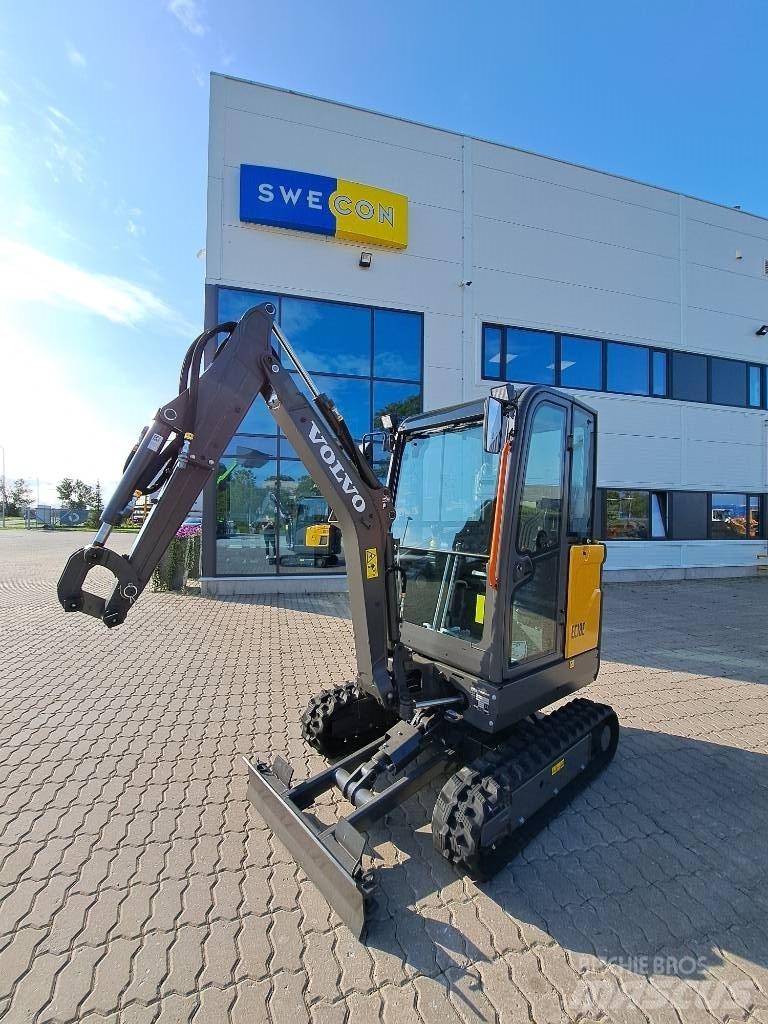 Volvo EC 18 E Mini rýpadla < 7t