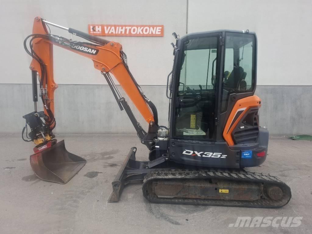 Doosan DX 35 Z Mini rýpadla < 7t