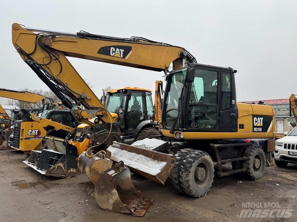CAT CAT315D Kolová rýpadla