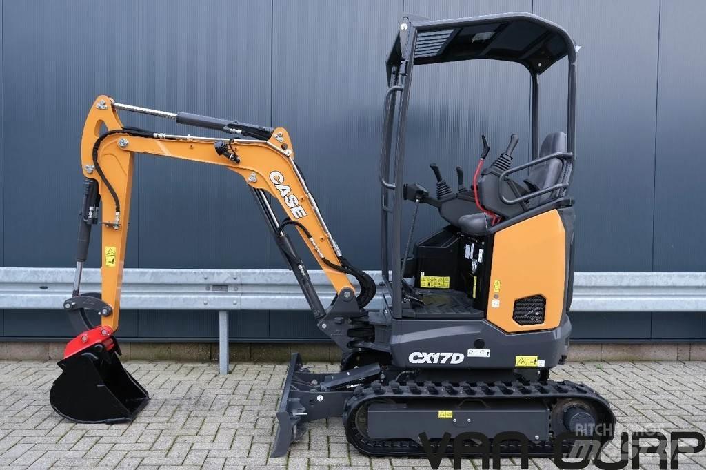 CASE CX17D | 2022 | 13h Mini rýpadla < 7t