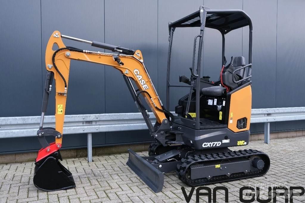 CASE CX17D | 2022 | 13h Mini rýpadla < 7t