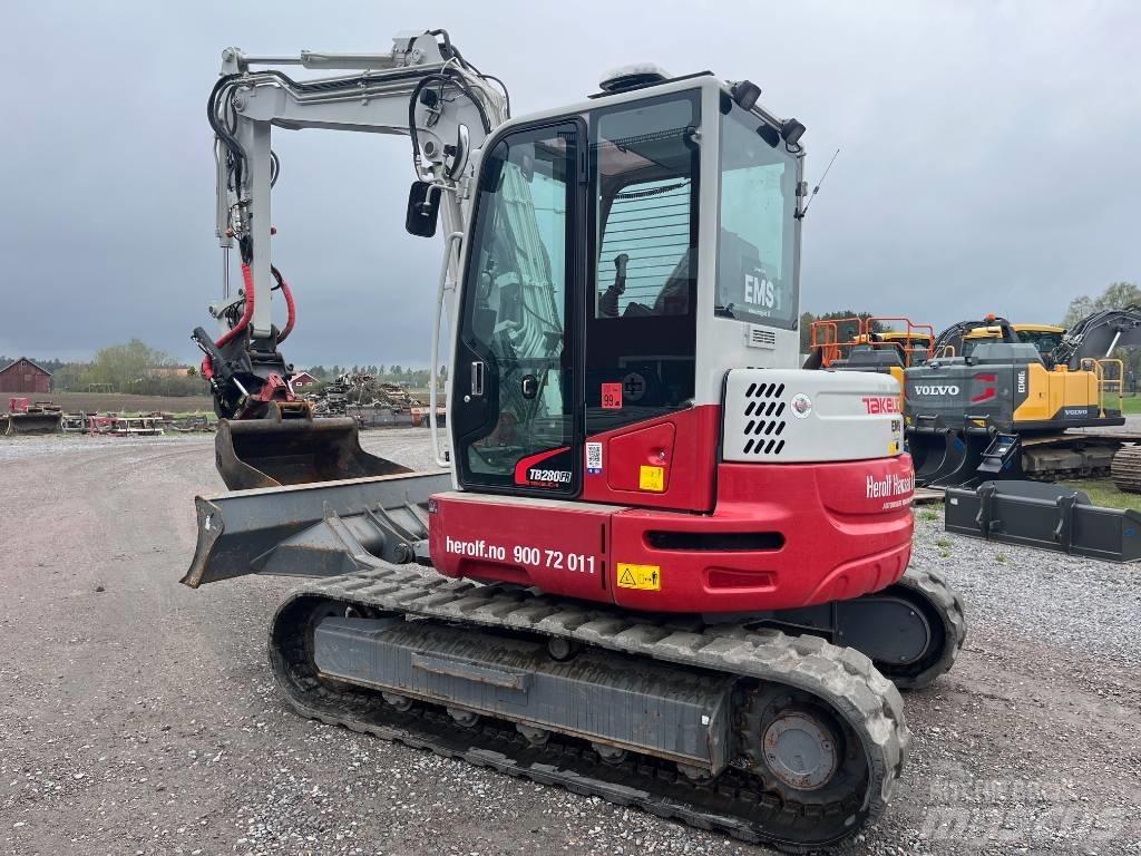 Takeuchi TB 280 FR Midi rýpadla 7t - 12t