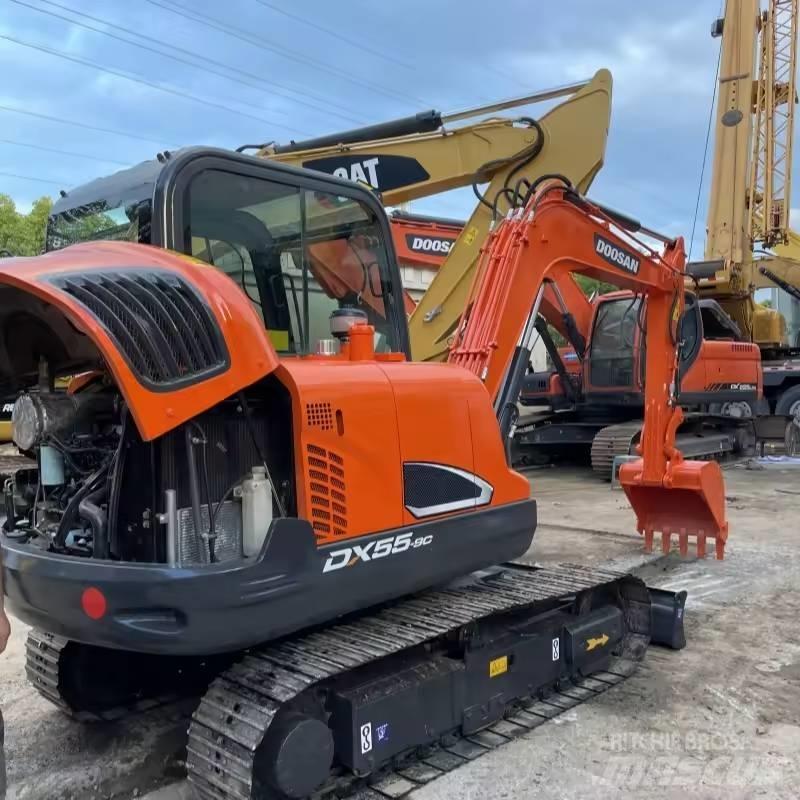 Doosan DX55 Pásová rýpadla