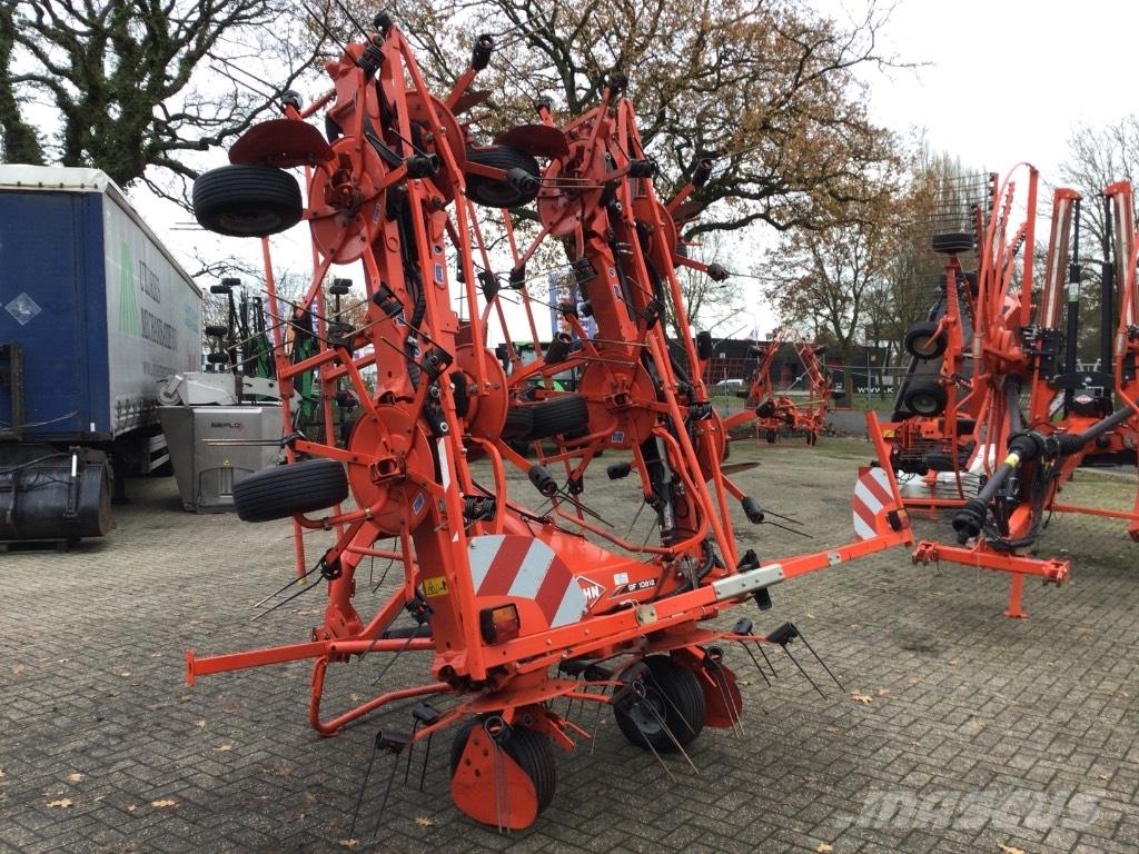 Kuhn GF 10803 Obraceče a shrabovače sena