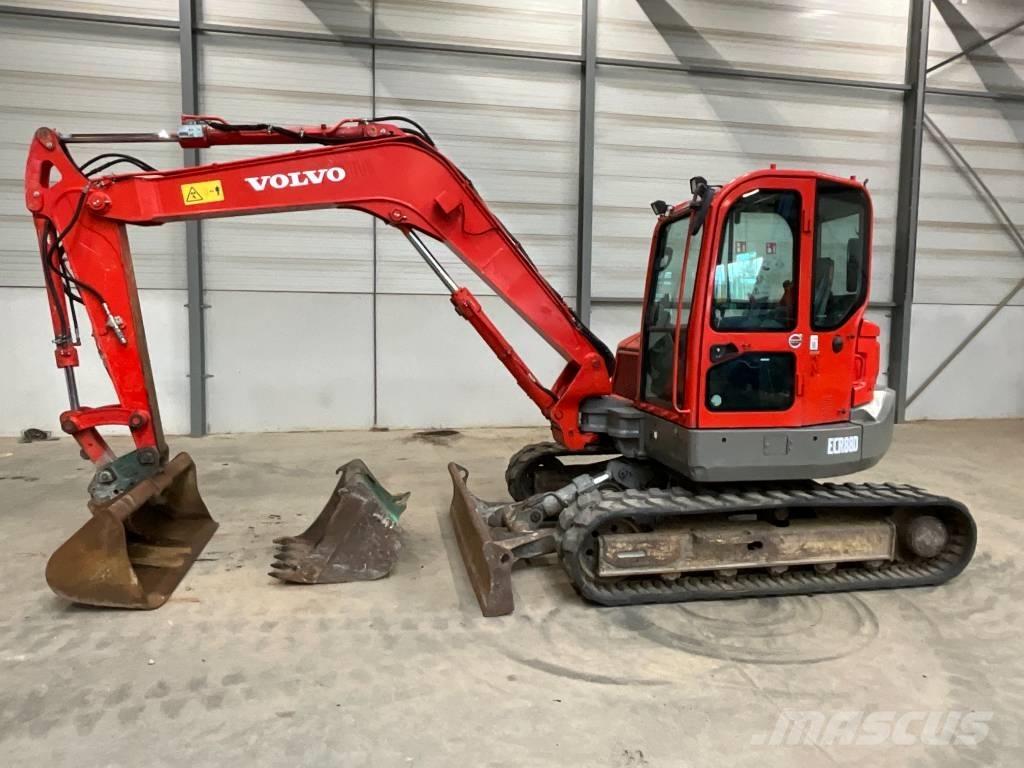Volvo ECR 88 D Midi rýpadla 7t - 12t