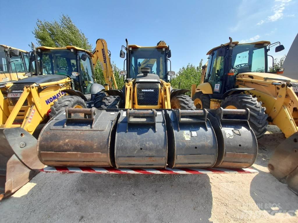 Komatsu WB97S-8 Rýpadlo-nakladače