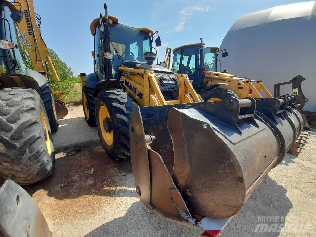 Komatsu WB97S-8 Rýpadlo-nakladače