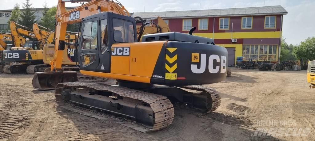 JCB JS 200 LC Pásová rýpadla