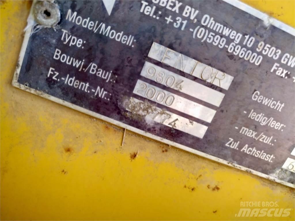 Dubex Mentor 9804 Tažené postřikovače
