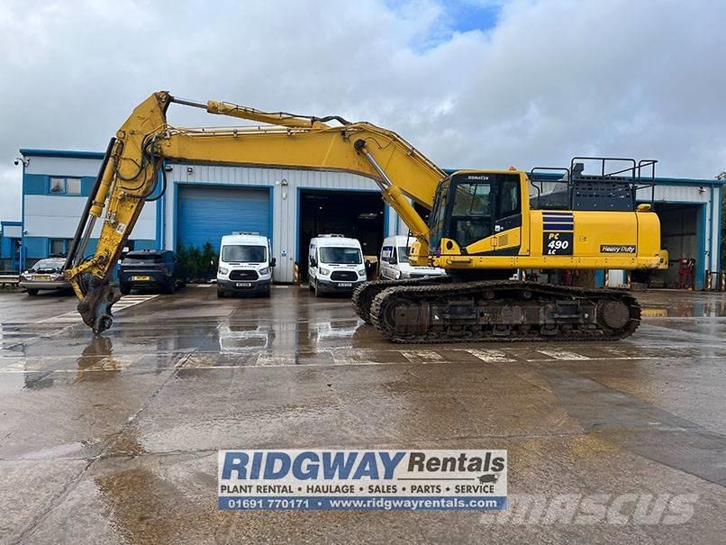 Komatsu PC 490 LC-11 Pásová rýpadla