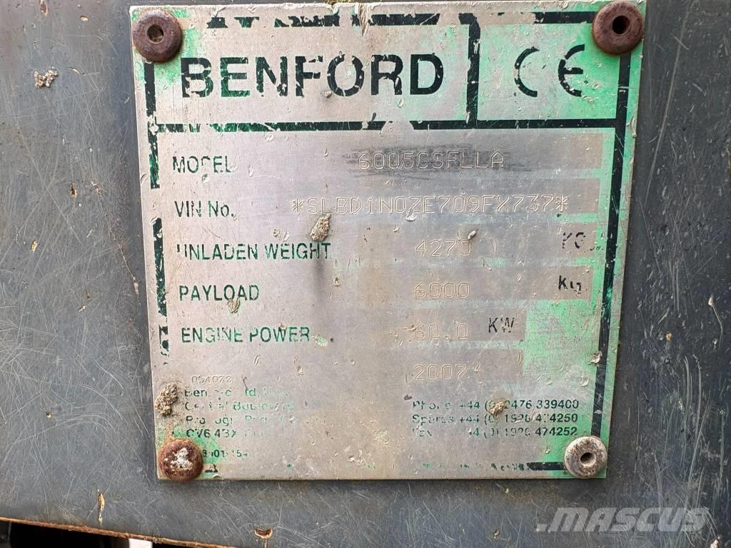 Benford 6000 Vyklápěcí dempry