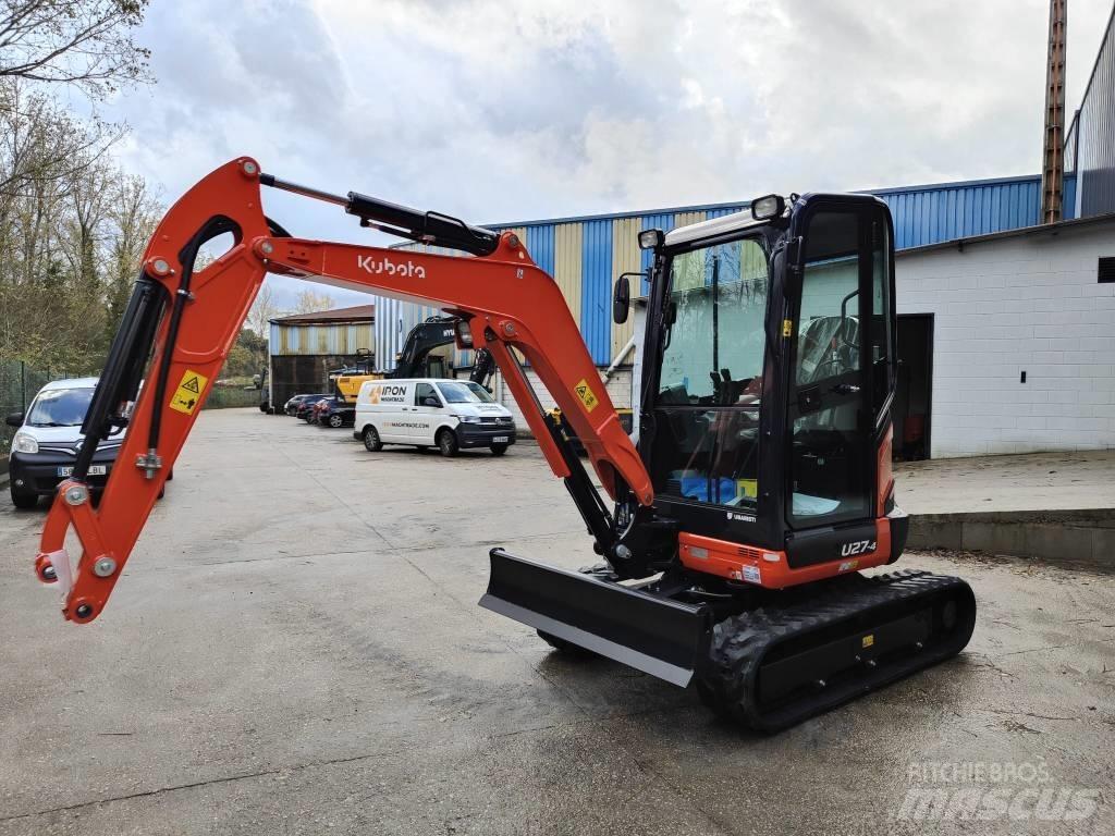 Kubota U 27-4 Mini rýpadla < 7t