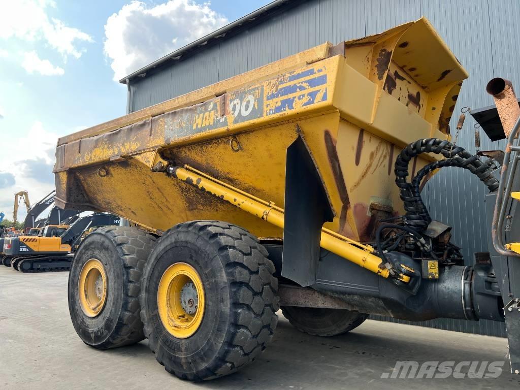 Komatsu HM400-3 Kloubové dempry
