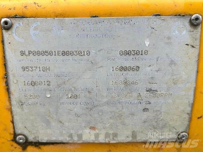 JCB 8052 Mini rýpadla < 7t