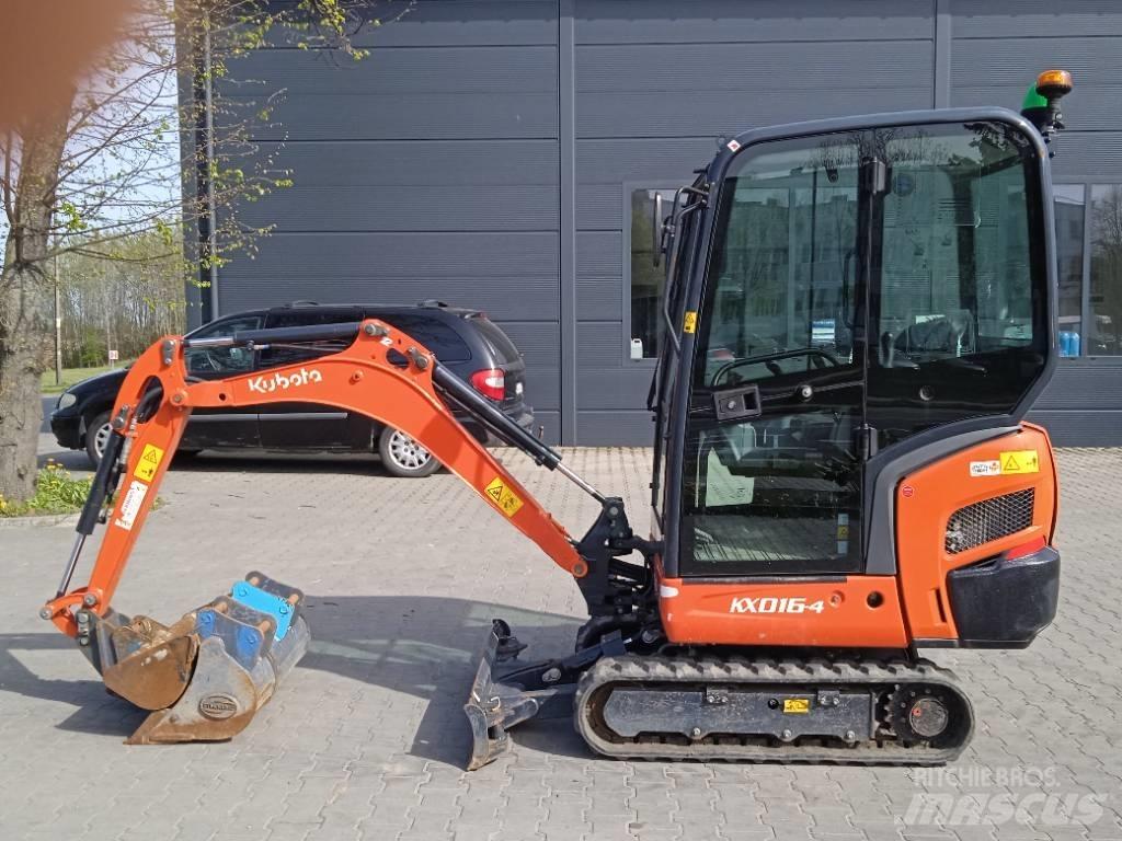Kubota KX 016-4 Mini rýpadla < 7t