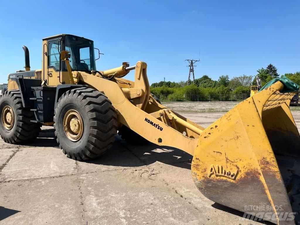 Komatsu WA 480 Kolové nakladače