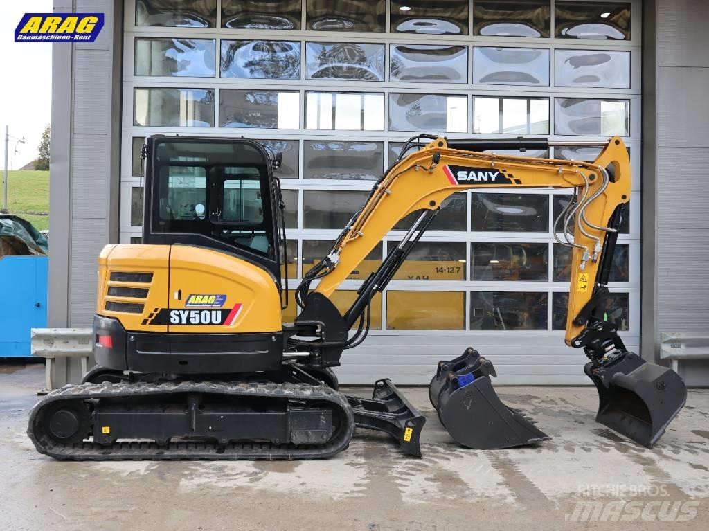 Sany SY 50 U Mini rýpadla < 7t