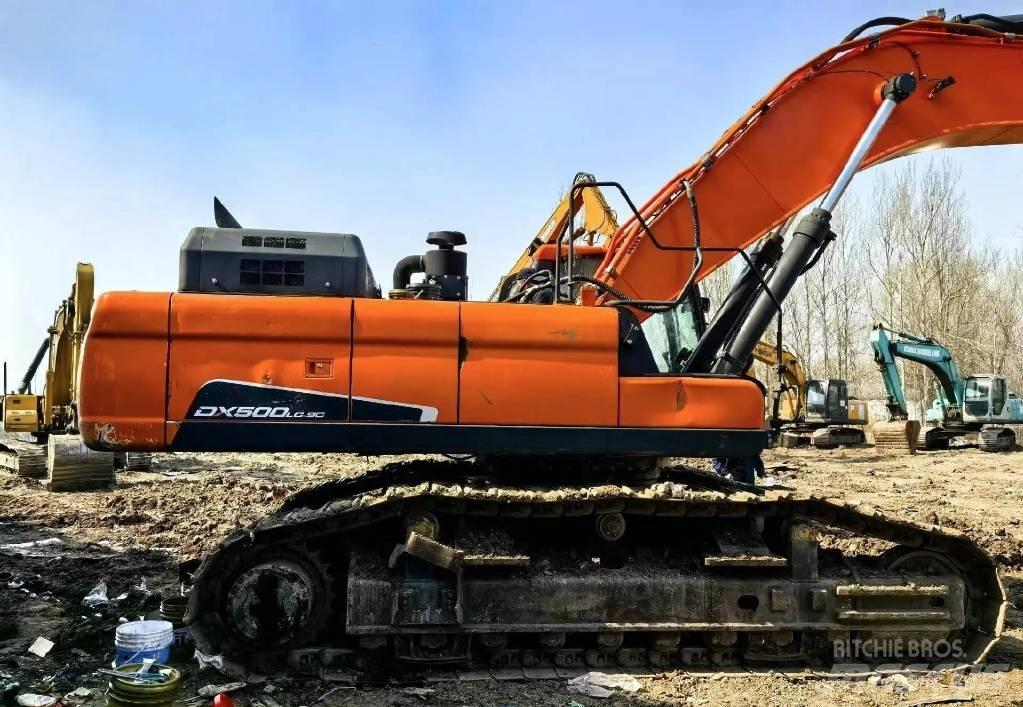 Doosan DX 420 LC Pásová rýpadla