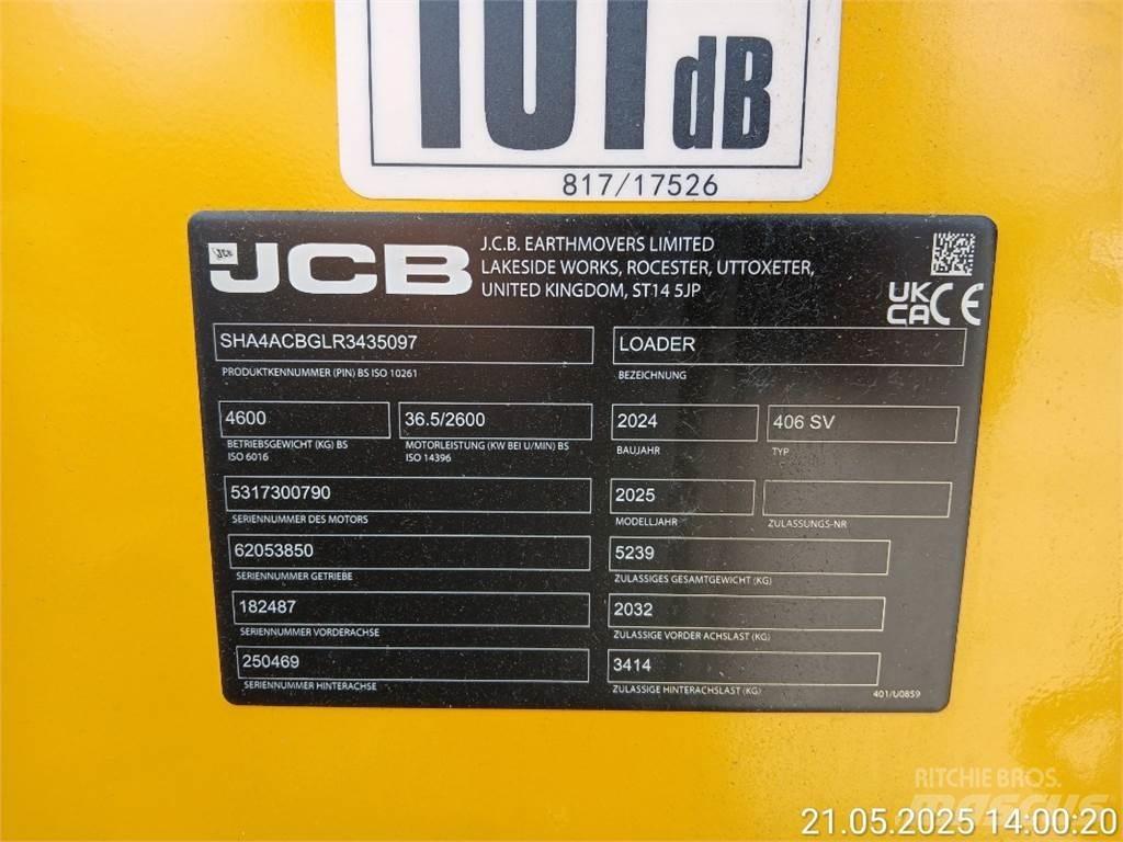 JCB 406 Kolové nakladače