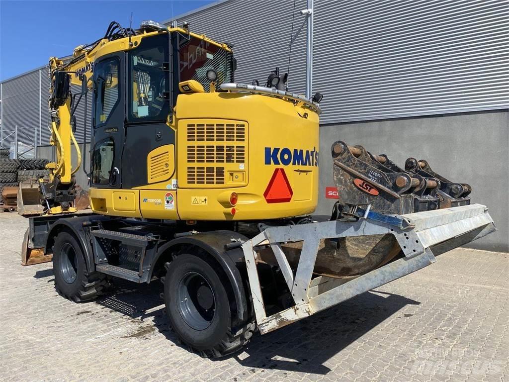 Komatsu PW118MR-11 Kolová rýpadla
