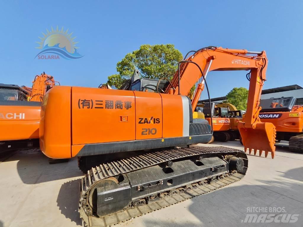 Hitachi ZX 210 Pásová rýpadla