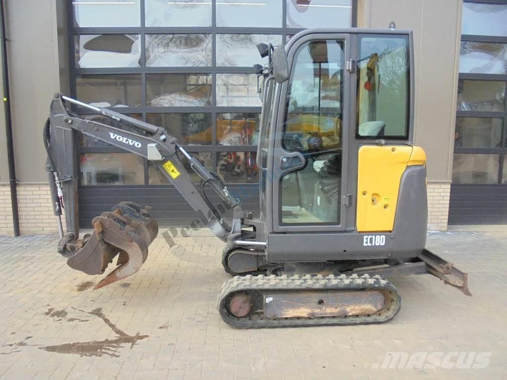 Volvo EC 18 D Mini rýpadla < 7t