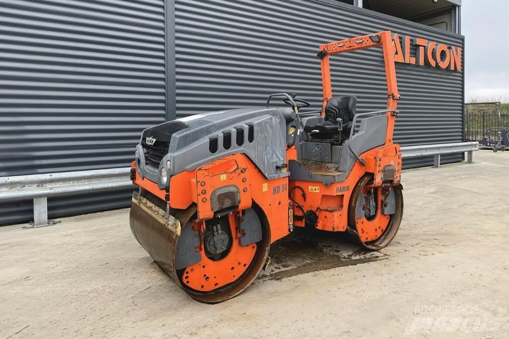 Hamm HD 14 VV Tandemové válce