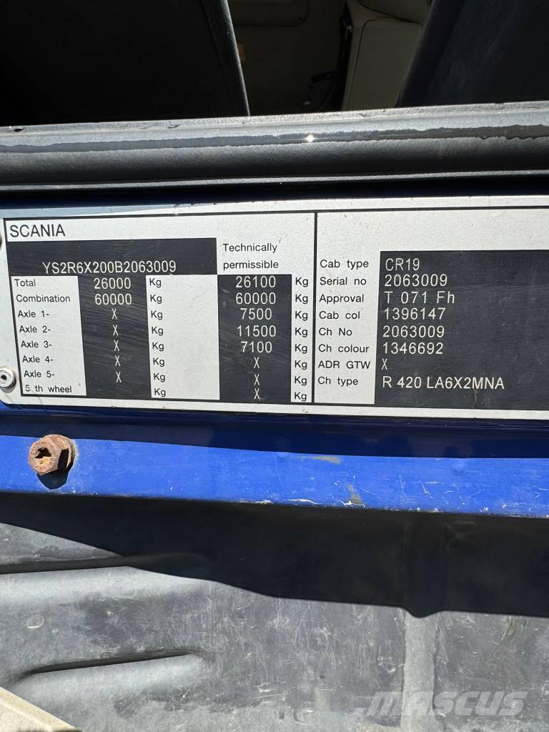 Scania R 420 Tahače