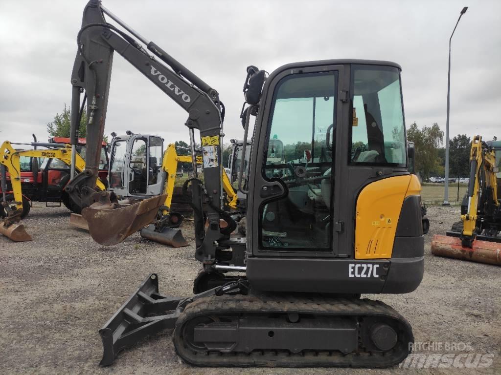Volvo EC 27 C Mini rýpadla < 7t