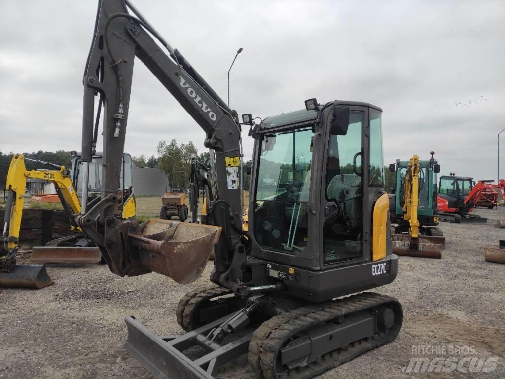 Volvo EC 27 C Mini rýpadla < 7t