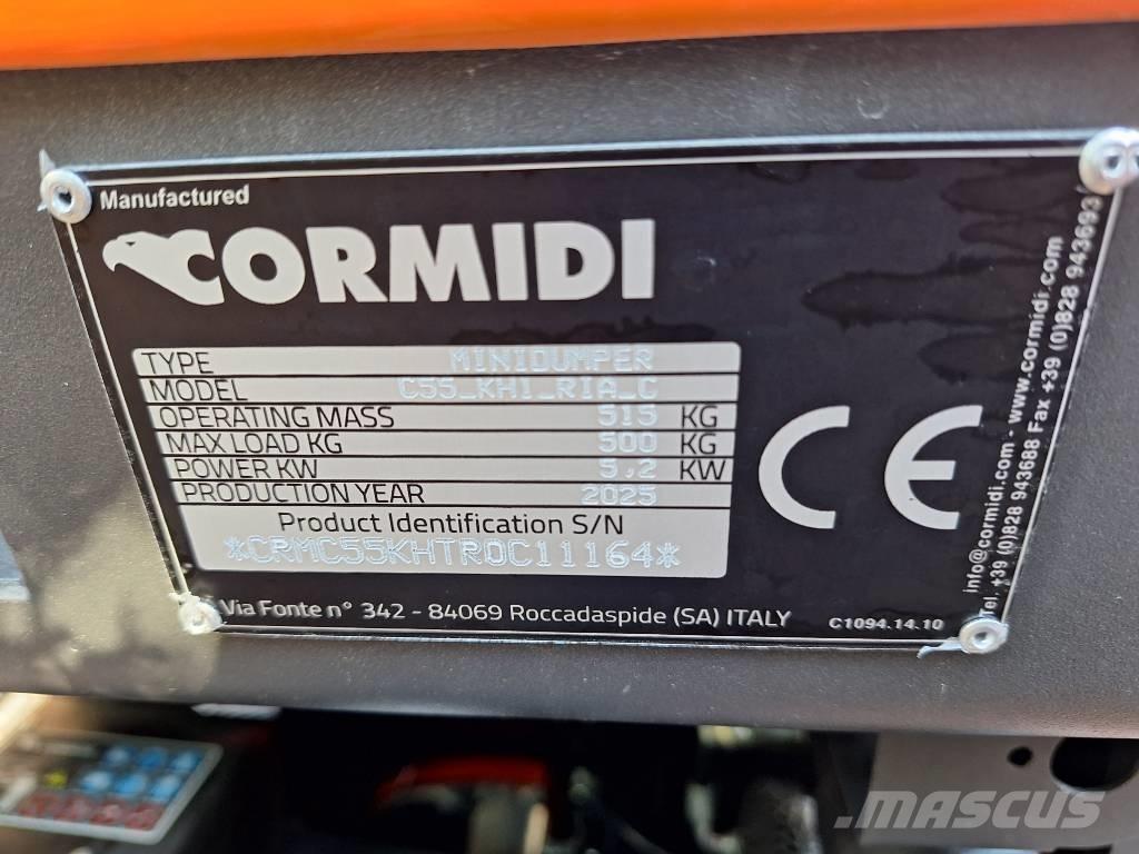 Cormidi C60 and C55 Pásové dempry