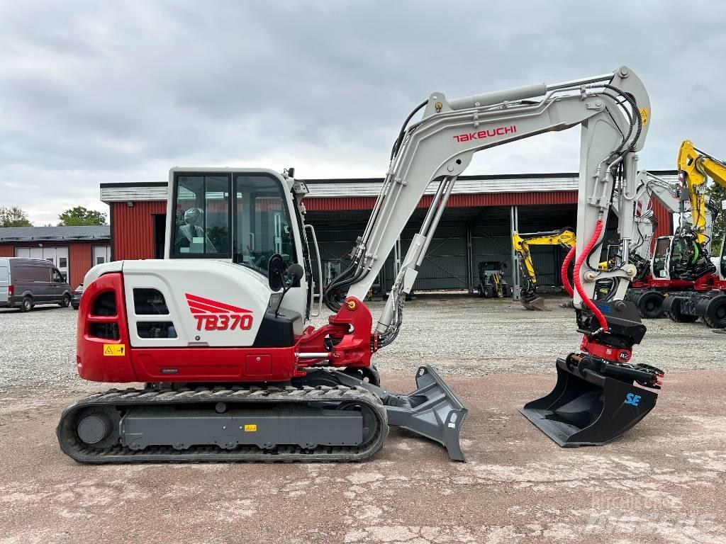 Takeuchi TB370 Mini rýpadla < 7t