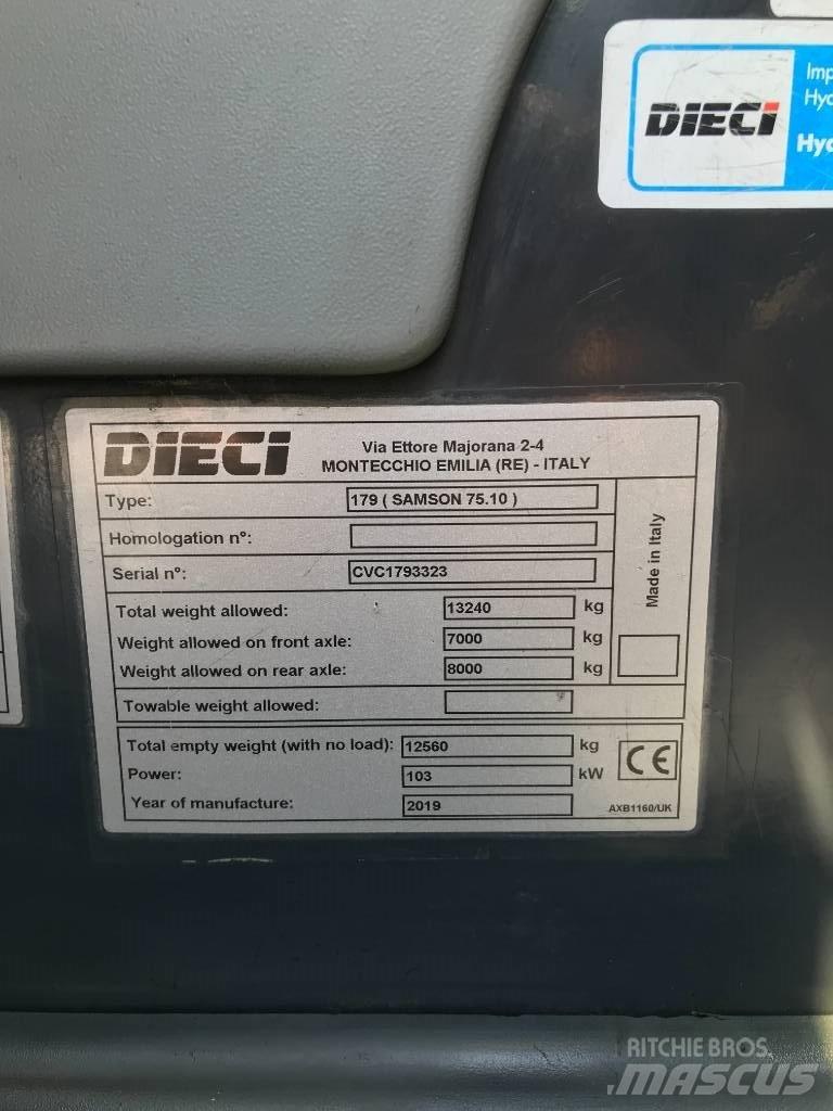 Dieci Samson Teleskopické manipulátory