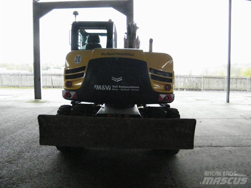 Yanmar B95W Kolová rýpadla