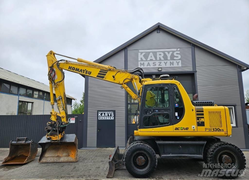 Komatsu PW 130ES-6K Kolová rýpadla