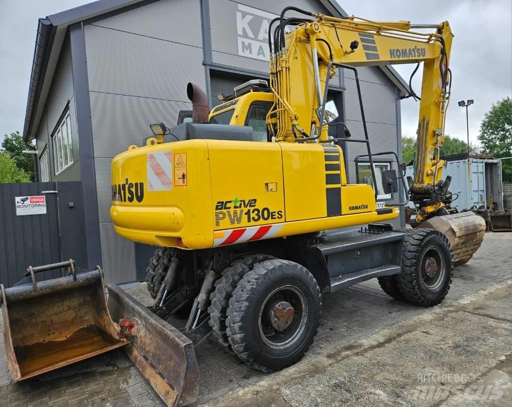 Komatsu PW 130ES-6K Kolová rýpadla
