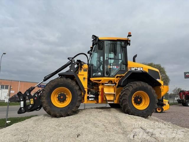 JCB 413 S Kolové nakladače