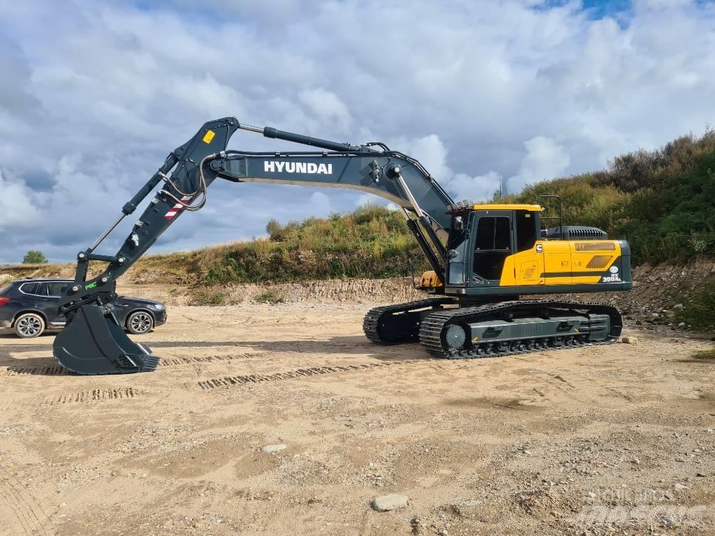 Hyundai HX300AL Pásová rýpadla